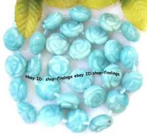 14mm Natural ite Carven Gemstone Beads 16