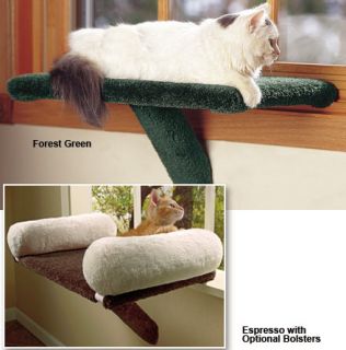 New Cat Bed Window Sill Perch Pet Bed Forest Green 6093