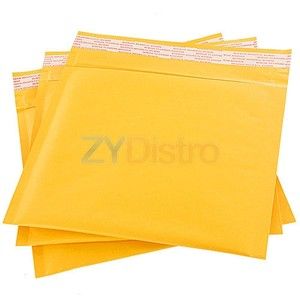 1000 CD 7 25x8 Kraft Bubble Padded Envelopes Mailers Bags