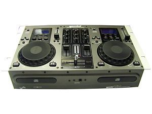 Gemini CDM 3200 Dual DJ CD Player Mixer Console New