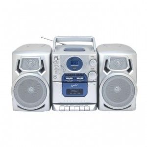   803 Portable  CD Player with Cassette Recorder Am FM Radio U