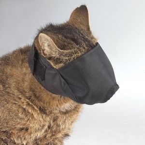 Guardian Gear Lined Nylon Cat Muzzle Grooming Large