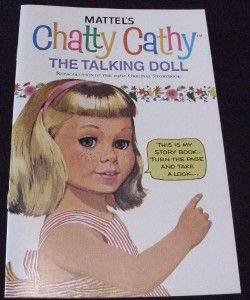 Chatty Cathy Talking Doll Box with Certificate Booklet Peppermint 