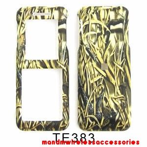 CELL PHONE CASE COVER FOR KYOCERA MELO / JAX S1300 FOREST CAMO GRASS