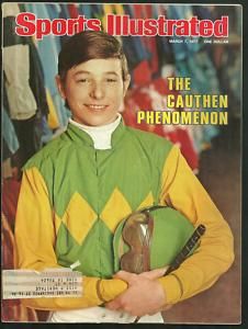 1977 Sports Illustrated Jockey Steve Cauthen 1st Cover