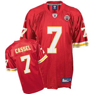 Matt Cassel Kansas City Chiefs jersey Reebok Size 50 X Large