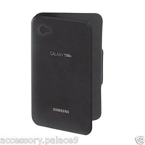   Galaxy Tab 7 Leather Book Cover Carrying Case EF C980NBEGSTA