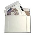100 6x6 CD Disk Mailer Rigid Envelopes 6 x 6 Stay Flats