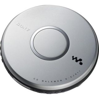 Sony D EJ011 CD Walkman Portable CD Player, CD R/RW Playback, 8 