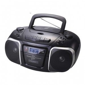Supersonic  CD Player with USB Aux Inputs Cassette Recorder Am FM 