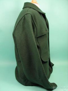NWOT Genuine Mackinaw CC FILSON 100% Wool US Forest Service Jacket 