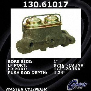 Centric Parts 130 61017 New Master Cylinder