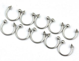   Ball Cartilage Rings Horseshoe Earring Piercing Jewelry CBR087