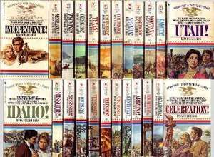 Wagons West Series (24 Volumes, Complete) by Dana Fuller Ross