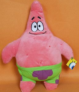 Amzaing Spongebob Cartoon Character Patrick Star Plush Doll Toy 20 