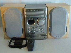   Home Stereo System MCM530/37 5 CD Changer,  Player, AM/FM Stereo