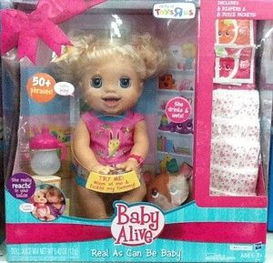 Hasbro Baby Alive Real as Can Be Baby with Accessories