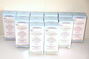 Clarins Hydra Quench Cream SPF15 Trial Lot Full Sz