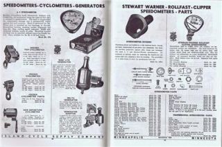   Cycle Supply Antique Bicycle Catalog Pierce and Rollfast Bikes