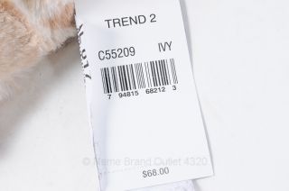 Cejon L 12 14 Ivory Softouch Vest Faux Fur Pockets Slvls Cozy $68 