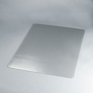 UNV 56808 Universal Cleated Chair Mat for Low and Medium Pile Carpet 