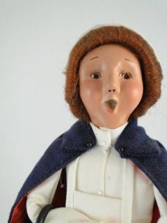 1998 Buyers Choice The Carolers Series Nurse Nursing Doll Figurine 
