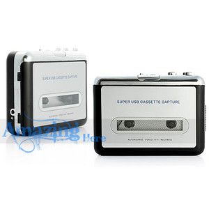 USB Cassette Tape to PC  Converter Adapter Music Player LED Bike 