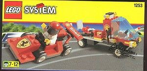 Lego 1253 Systems RARE 1999 Shell Minifig Ferrari New
