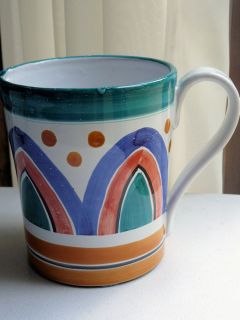 Ceramic Handpainted Pitcher Made in Italy by Bellini