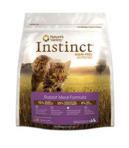 Natures Variety Instinct Cat Food Grain Free Rabbit High Protein 
