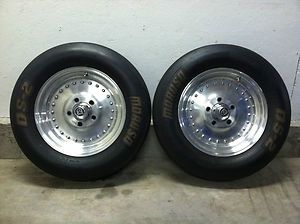 Center Line Auto Drag Wheels with Moroso DS 2 Tires
