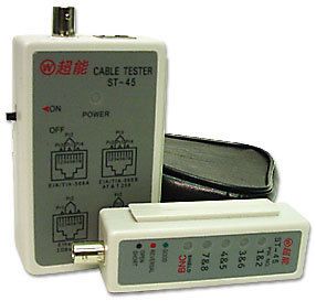   Cat5e Cat6 Ethernet Cable Continuity Tester by Genius Cable