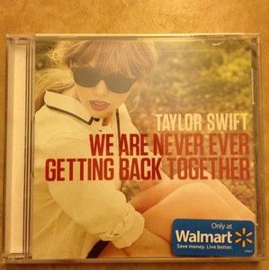    We Are Never Ever Getting Back Together CD Single  Exclusive
