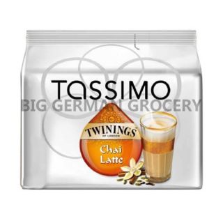 tassimo twinings chai latte 8 t discs direct from germany to you 