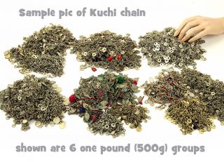 authentic kuchi tribal chain use to decorate your costume assorted see 