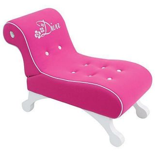 little princess diva chaise lounger chair