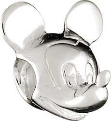Chamilia Silver Disney Mickey Mouse Bead Authentic Dis 1
