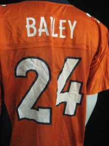 Champ Bailey Denver Broncos Reebok Jersey Adult Medium Orange NFL 