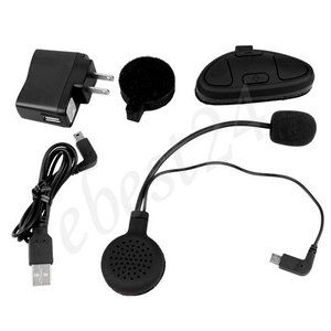   Helmet GPS Bluetooth Intercom Headset Headphones for Cell Phone