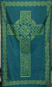 Celtic Cross Flag Keltic Knot Irish New