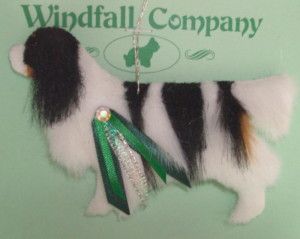 Cavalier King Charles Spaniel Dog Plush Christmas Canine Ornament WC 