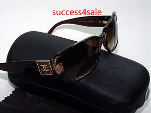 CHANEL Designer Sunglasses 5115 Q C 905 13 Brown Marble Brown Gradient 