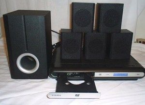 Audiovox DV1201 5 1 Channel DVD Home Theater System 0044476012532 