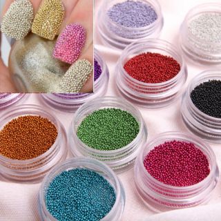 Fashion Caviar Nails Art New 12 Colors Manicures or Pedicures Nail Art 