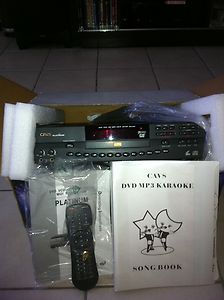 CAVS PLATINUM HDV 201 Plus DVD G VCD MIDI Karaoke Player with 13 