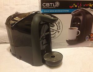CBTL Americano Single Cup Brewer Espresso Coffee and Tea Leaf 