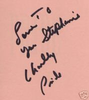 Charley Pride Book Autographed Signed 1st Edition 1994 0688126383 