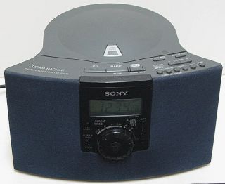 SONY ICF CD823 Alarm Clock AM FM Radio / CD Player Perfect MINT