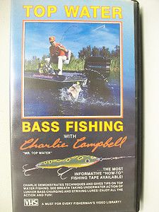 Top Water Bass Fishing Charlie Campbell Greatest Topwater Teaching 