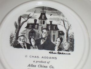 The Addams Family Collector Plate RARE Charles Addams